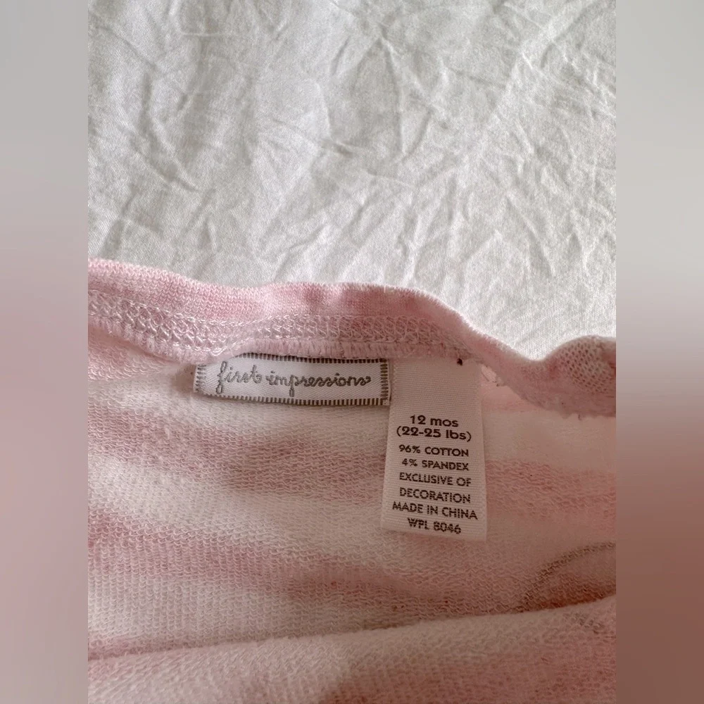 First Impressions baby bunny set size 12 months